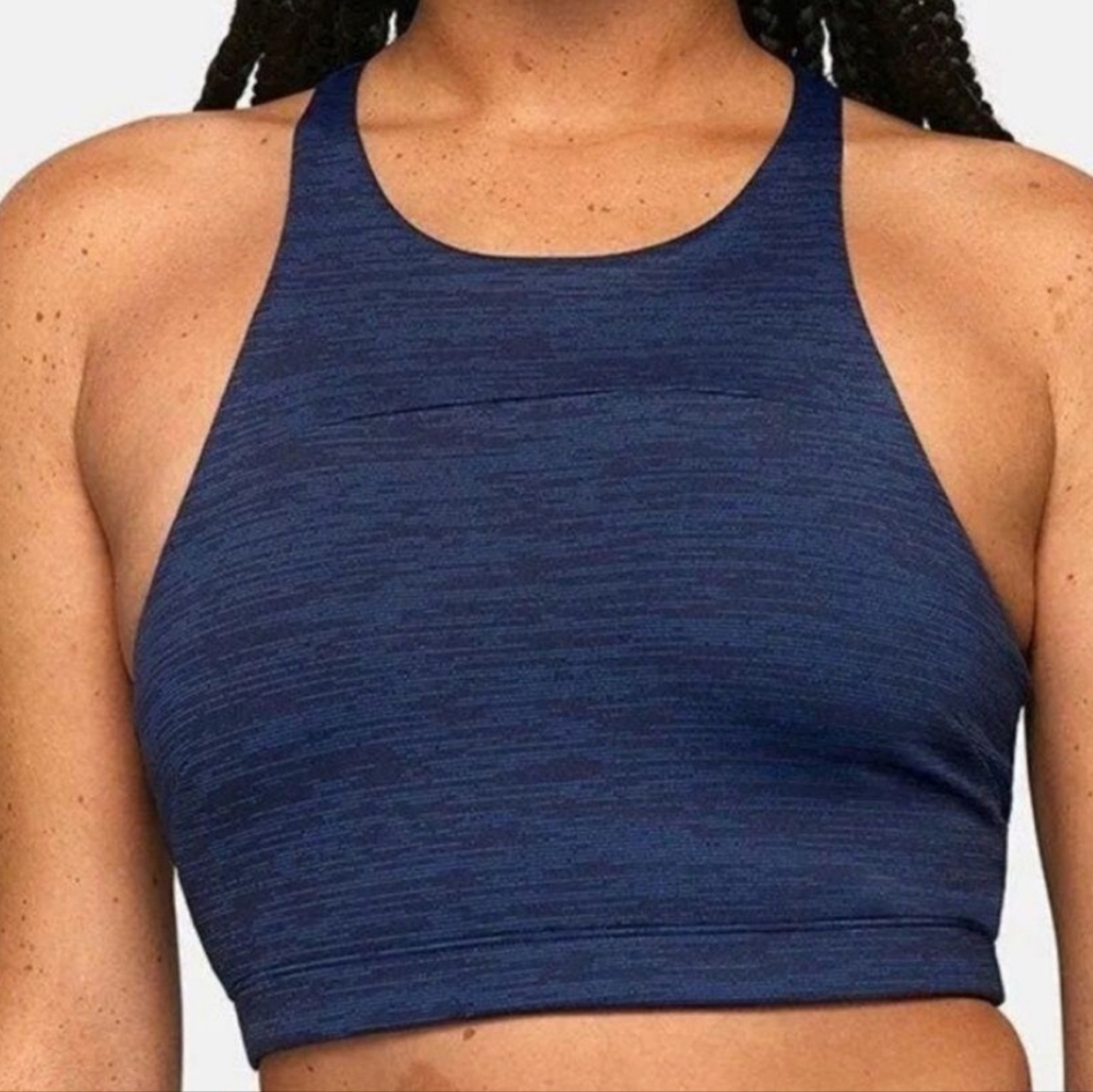 MAKE AN OFFER! Outdoor voices Move Free Blue Crop Top Sports Bra